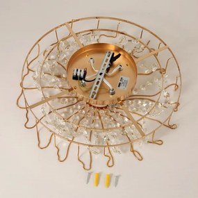 Brilagi - Lustru aplicat VASTERAS 4xE14/40W/230V, diam. 45 cm