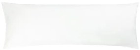 Față de pernă Bellatexpentru perna de relaxare  albă , 55 x 180 cm, 55 x 180 cm