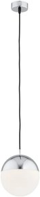 Argon Livia lampă suspendată 1x15 W alb-crom 4030