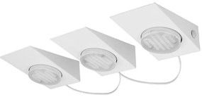 Eglo 89608 - Set de 3 spoturi KOB, 3x GX53/7W/230V