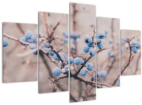 Tablou cu fructe pe tufiș (150x105 cm)