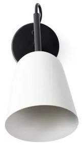 Lampă de perete FARO 28258 STUDIO 1xE14/8W/230V alb/negru