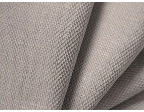 Pat matrimonial gri deschis tapițat cu spațiu de depozitare și somieră 200x200 cm Brody – Mazzini Beds