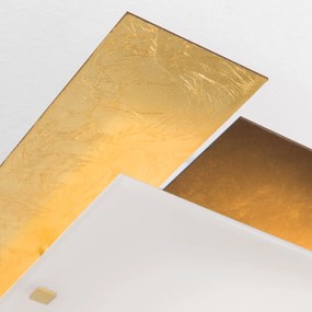 Plafoniera design modern Betto antique gold