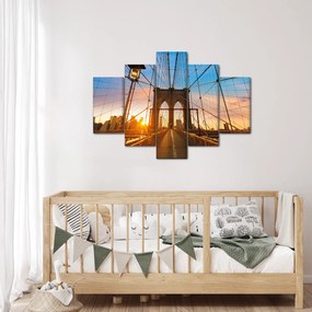 Tablou - Podul Brooklyn, Manhattan, New York (150x105 cm)