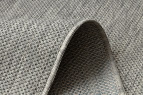 Covor SISAL SION A5165A Melanj țesute plate gri