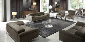 Comoda eleganta design LUX Walnut/Black AC-191-M