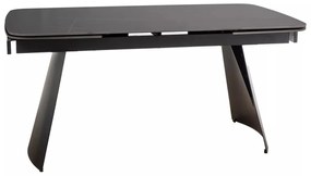 Masa extensibila Bacardi neagra L160-240xl90 cm