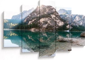 Tablou cu lac montan (150x105 cm)