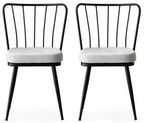 Set 2 scaune Ypsilon (Negru). 1072796
