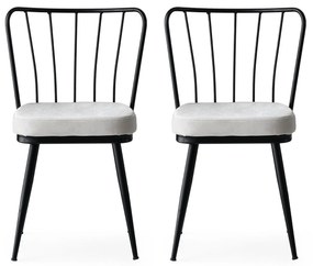 Set 2 scaune Ypsilon (Negru). 1072796
