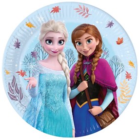 Disney Regatul de gheață Idyllic Wonder farfurie de hârtie 8 buc 23 cm FSC