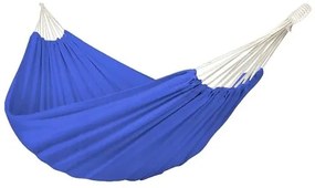 Hamac textil, GardenLine, protectie franghie, albastru, max 200 kg, 200x150 cm