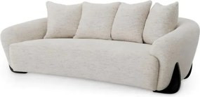 Canapea design LUX Siderno, Seashell off-white