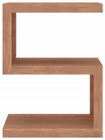 Masa laterala, 45x30x60 cm, lemn masiv de tec
