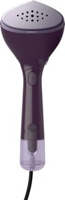 Fier de călcat cu abur Philips STH7050/30, 1500W, 100 + 200 ml, 28 g/min, OptimalTEMP, Cap reglabil, 2 niveluri de abur, Accesorii, Negru/violet