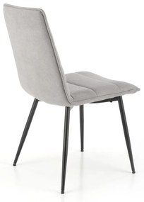 Scaun tapitat K493 gri - H92 cm