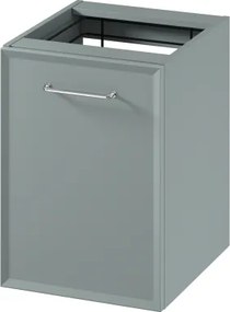 Cersanit MILLE S1022-010 - dulap suspendat pentru baie cu coș pentru rufe, 40 x 45 cm, mentă