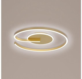 Brilagi - Plafonieră LED dimabilă SPIRAL LED/56W/230V 3000/4000/6000K + telecomandă