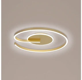 Brilagi - Plafonieră LED dimabilă SPIRAL LED/56W/230V 3000/4000/6000K + telecomandă