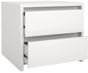 Noptieră albă Next – Tvilum