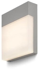 Lumina VERIA de perete gri argintiu 230V LED 6W 116° IP54 3000K