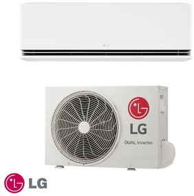 Aparat de aer conditionat inverter LG New Deluxe H12S1D.NS1 + H12S1D.U12, 12 000BTU, 26 m², A+++ / A++, R-32, Alb