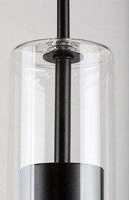 Pendul simplu design modern Kalevi negru mat