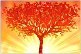Tablou - Copac în lumina soarelui (90x60 cm)