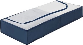 Cutie depozitare Wenko Under Bed, 105 x 45 cm, albastru