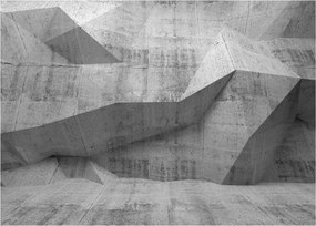 Tablou pe sticlă - 3D zid (70x50 cm)