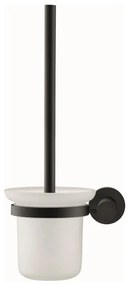 Duravit 99274600 - Perie WC de perete D-CODE, negru mat