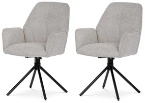 Set de scaune de sufragerie cu mecanism deîntoarcere HC-522 CRM2, 2 buc.