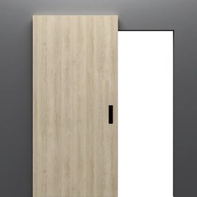 Usa de interior glisanta Porta Efekt cu sistem ascuns de glisare 1144x2230, 880 x 2060, ST / DR, Stejar Nisipiu, Gladstone / Halifax