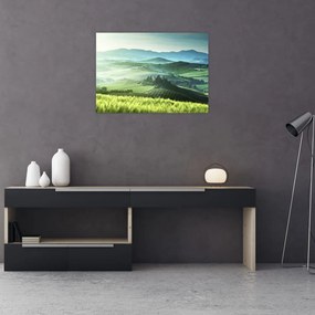 Tablou pe sticlă - Toscana, Italia (70x50 cm)