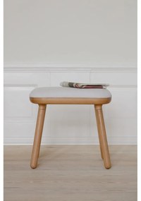 Scaun alb-în culoare naturală Paff Tall – UMAGE