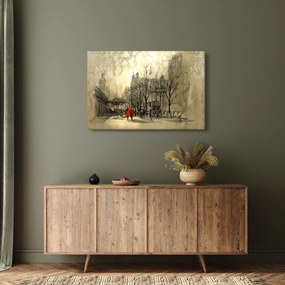 Tablou - Schiță a orașului (90x60 cm)