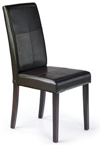 Scaun de sufragerie Rauta (wenge + maro închis). 770109