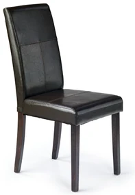 Scaun de sufragerie Rauta (wenge + maro închis). Promo -7%. 770109