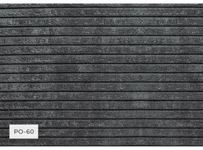 Șezlong gri cu tapițerie din catifea reiată (cu colț pe partea dreaptă) Chic Charlotte – Miuform