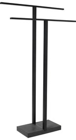 Suport pentru prosoape metalic Blomus, înălțime 86 cm, negru