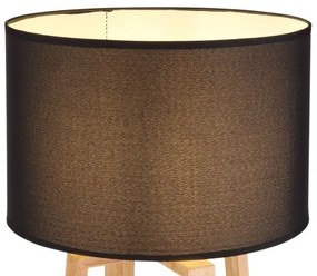 Globo 21621B - Lampă de masă MORITZ 1xE14/40W/230V negru