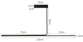 Lustră LED dimabilă pe tijă Immax NEO 07235L LITE ASTA LED/28W/230V Tuya + telecomandă
