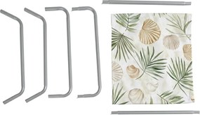 Sezlong pliabil de plaja SAND BEACH, colorat