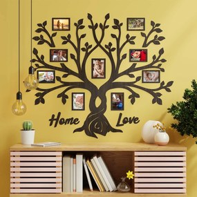 DUBLEZ | Arbore genealogic din lemn pentru mai multe fotografii
