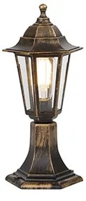 Lampă de exterior aur antic 42 cm IP44 - New Haven