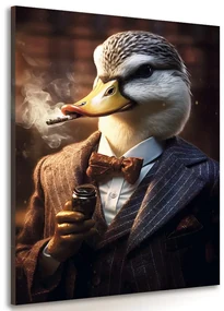 Tablou animal gangster rață