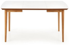 Masa extensibila Barret mdf alb mat - L90/190 x l80 x h75 cm