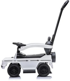 Bicicletă fără pedale Mercedes G350d 3 în 1 alb/negru