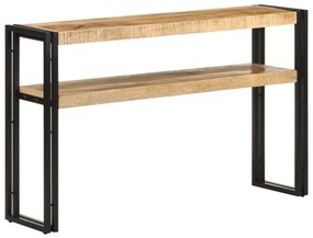vidaXL Masă consolă, 120x30x75 cm, lemn de mango nefinisat